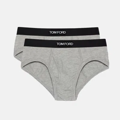 Tom Ford Grey Cotton Slip