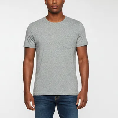Pre-owned Tom Ford Grey Jersey Crew Neck Pocket T-shirt M In Gray