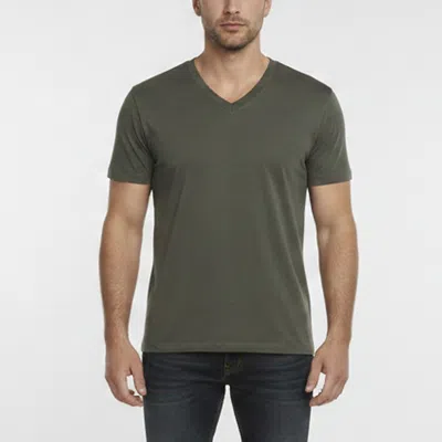 Pre-owned Tom Ford Grey Jersey V-neck T-shirt S