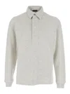 Tom Ford Cotton Blend Rugby Polo In Multicolor
