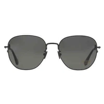 Pre-owned Tom Ford Grey Round Men's Sunglasses Ft0976-k 02a 56 Ft0976-k 02a 56 In Gray