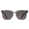 Tom Ford Grey Square Men's Sunglasses Ft0891-k 20c 55 In Grey