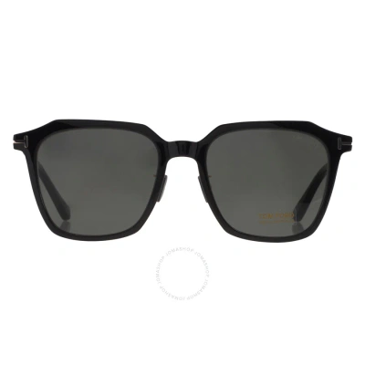 Tom Ford Grey Square Unisex Sunglasses Ft0971-k 01a 54