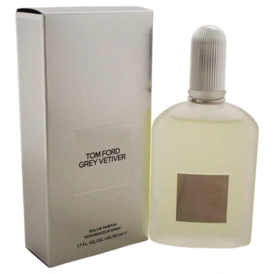 Tom Ford Open Box - Grey Vetiver /  Edp Spray 1.7 oz (50 Ml) (m) In Amber / Grey / Orange