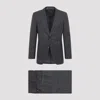 Tom Ford Shelton Fresco Stripe Wool Suit In Grey