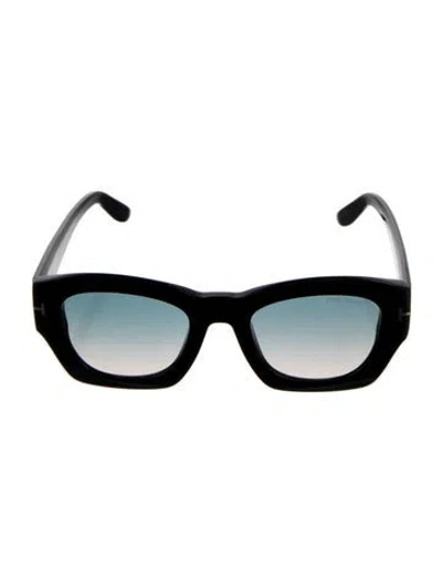 Pre-owned Tom Ford Gulilliana Square Sunglasses In Black