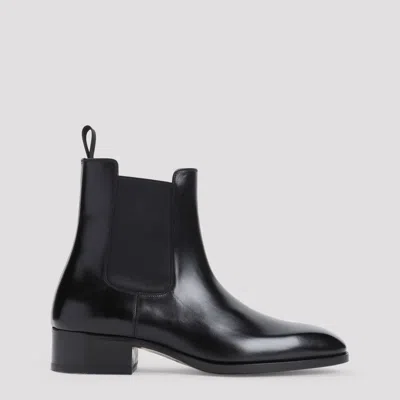 Tom Ford Hainaut Chelsea Boots In Black