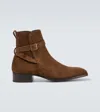 Tom Ford Hainaut Suede Chelsea Boots In Brown