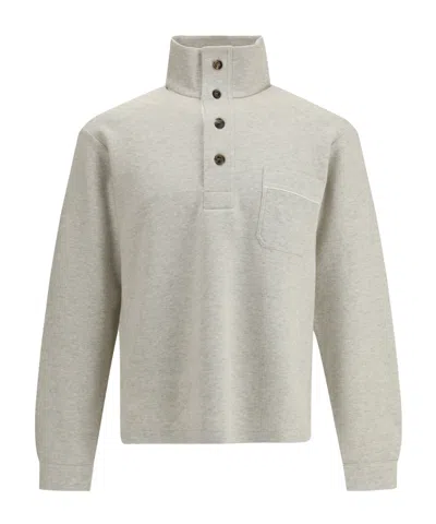TOM FORD TOM FORD HALF-BUTTON PULLOVER