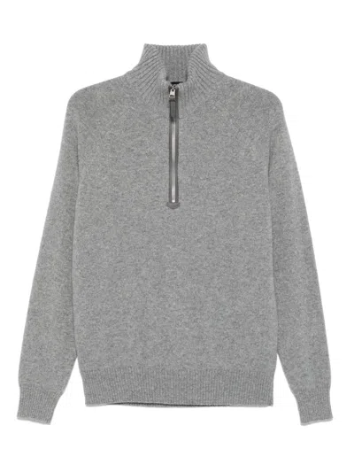 TOM FORD HALF-ZIP SWEATER