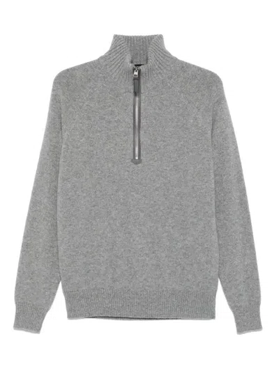 TOM FORD HALF-ZIP SWEATER