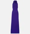 Tom Ford Halterneck Cashmere-blend Gown