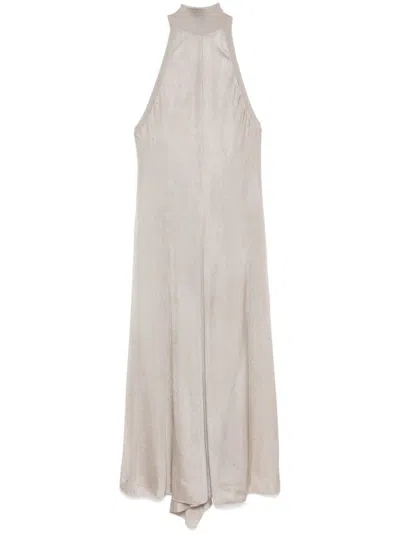 Tom Ford Fine-knit Maxi Dress In Neutrals