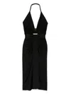 Tom Ford Plunging-neck Sleeveless Gown In Black