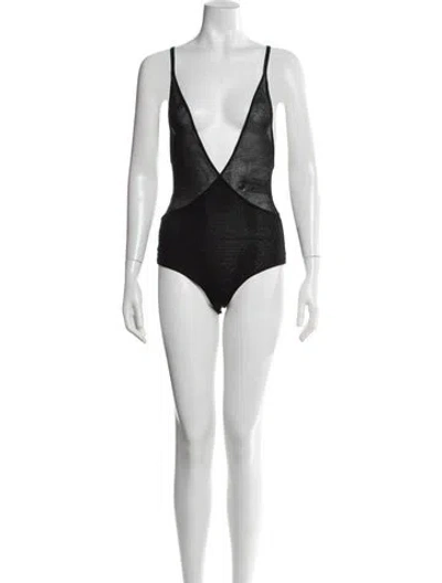 Pre-owned Tom Ford Halterneck Sleeveless Bodysuit W/ Tags In White