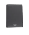 Tom Ford Textured Finish Compact Wallet And Cardholder In Gray