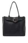 Tom Ford Black Audrey Medium Leather Tote Bag In Black