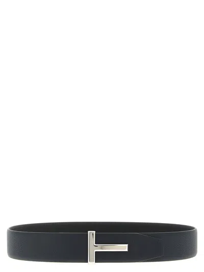 TOM FORD HAMMERED REVERSIBLE BELT
