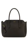 Tom Ford Natural Grain Leather Medium Top Handle L1891lcl490g 1b051 In Black