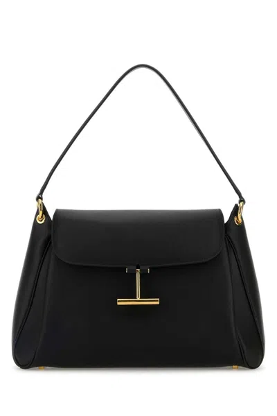 Tom Ford Tara Medium Shoulder Bag L1869lcl490g 1n001 In Black