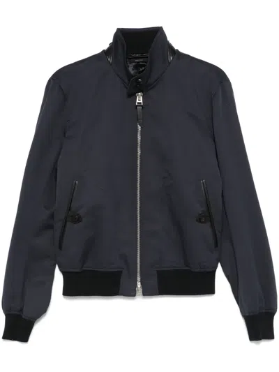Tom Ford Harrington Jacket In Blue