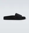 Tom Ford Harris Suede Slides In Black