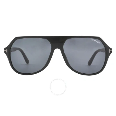 Tom Ford Hayes Smoke Navigator Men's Sunglasses Ft0934-n 01a 59 In N/a