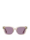 Tom Ford Haylay Rectangular-frame Sunglasses In Pink