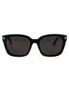 Tom Ford Nero Lucido Acetate Sunglasses In Nero Lucido / Fumo