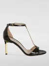 Tom Ford 85 Croc-embossed Leather Sandals In Brown