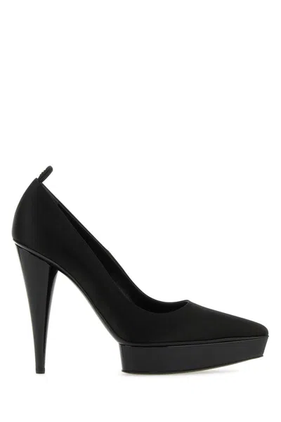 Tom Ford Black Satin Heels