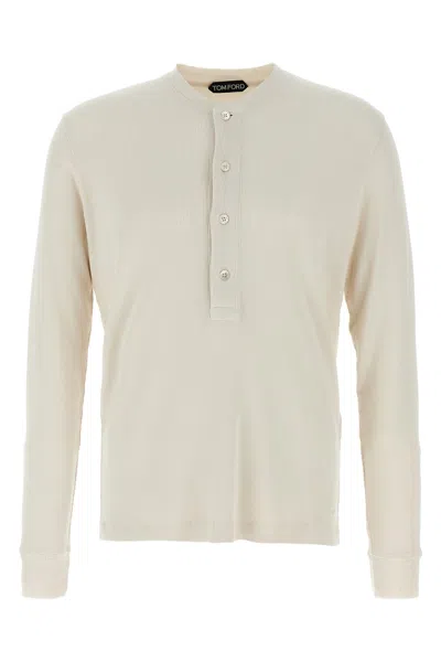TOM FORD TOM FORD 'HENLEY' T-SHIRT