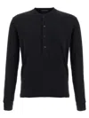 Tom Ford Fine-ribbed Logo Embroidered T-shirt