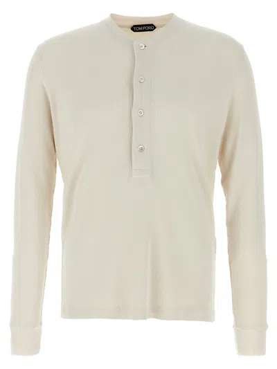 TOM FORD TOM FORD 'HENLEY' T-SHIRT