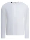 Tom Ford Henley T-shirts White In White