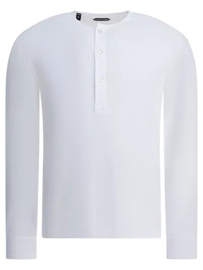 TOM FORD HENLEY T-SHIRTS WHITE
