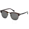 Tom Ford Henry Grey Square Men's Sunglasses Ft0248 52a 51