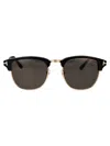 Tom Ford Sunglasses In 05n Nero/altro / Verde