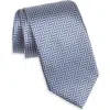 Tom Ford Herringbone Silk Tie In Zindg Multicolor Indigo