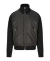 Tom Ford High-neck Bomber Jacket In Black