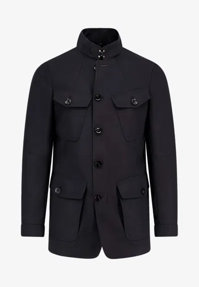 TOM FORD HIGH-NECK FIELD JACKET