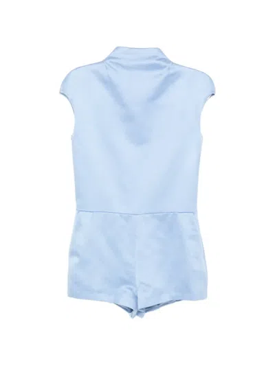 Tom Ford High-neck Jumpsuit In Blue