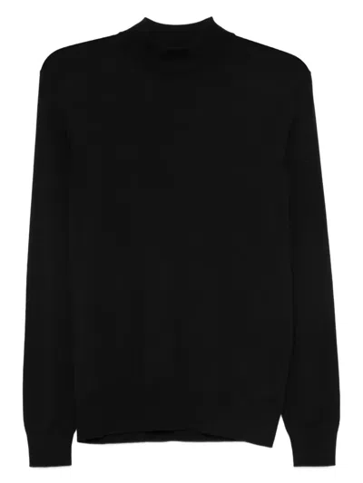 Tom Ford High-neck Wool Sweater In Black