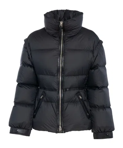 Tom Ford High-neck Zip-up Puffer Jacket In Black