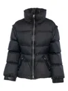 Tom Ford High-neck Zip-up Puffer Jacket In Multi