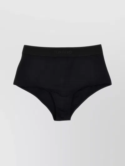 Tom Ford High-rise Fit Shaping Briefs In Black