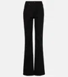Tom Ford Flared-leg Tailored-cut Trousers In Black