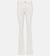 Tom Ford High-rise Flared Jeans In White