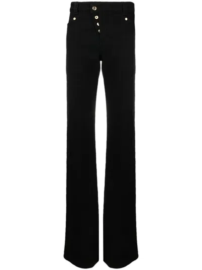 Tom Ford High-rise Straight-leg Jeans In Black