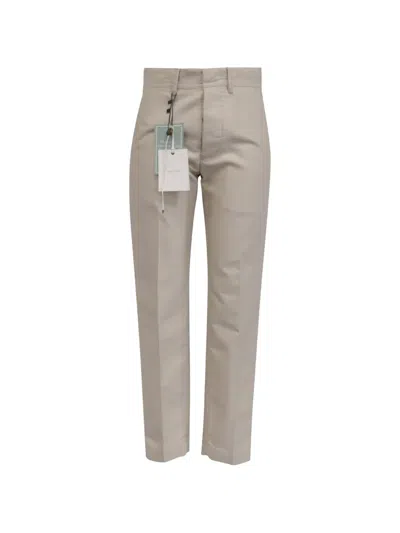 Pre-owned Tom Ford High-rise Tailored Trousers In Neutral
